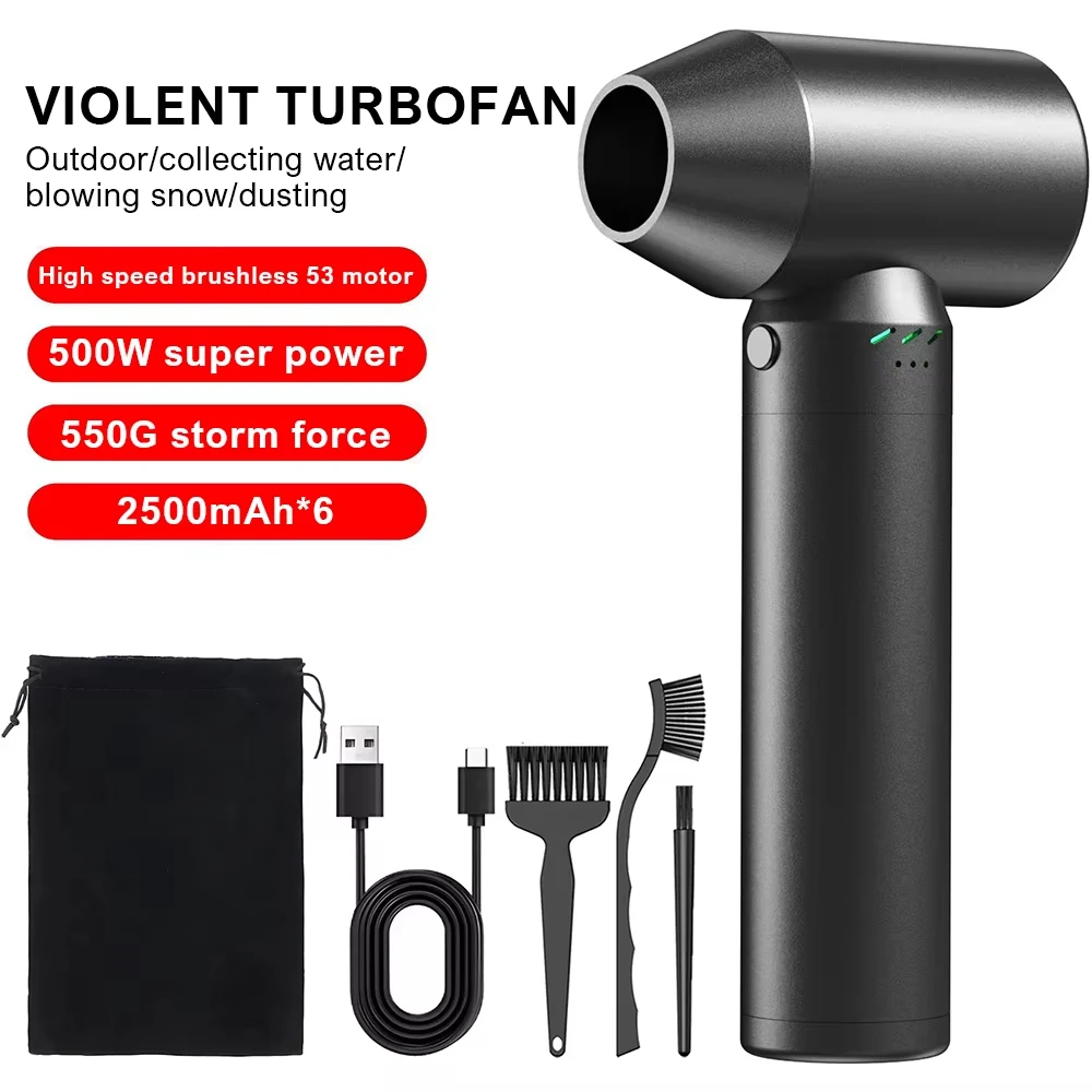 Dryer Car Blower - Yüksek Hızlı 80000RPM Turbo Jet Fanlı