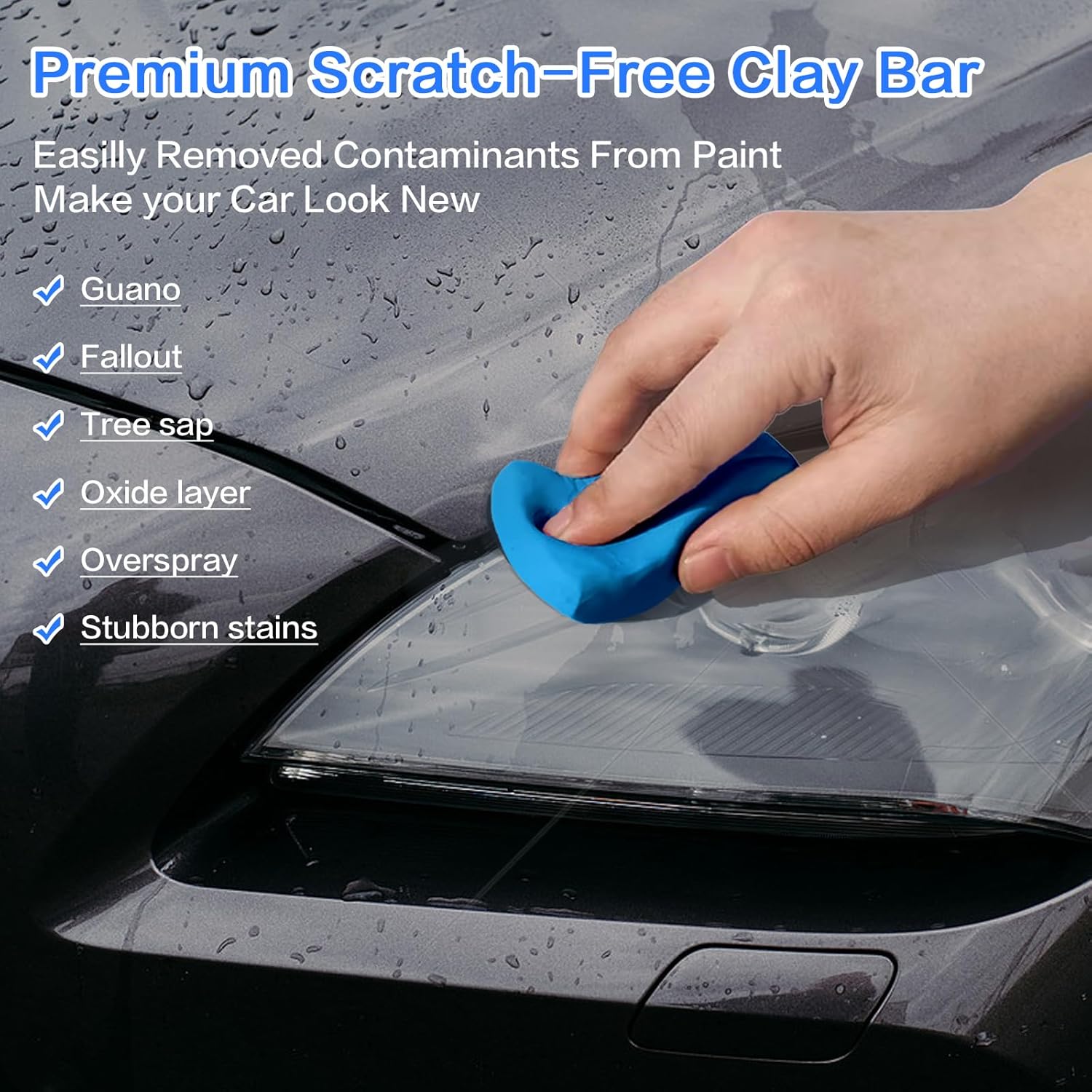 1-3 adet kil çubuğu detaylandı - Clay Bar Lubricant incelemesi ve fiyatı