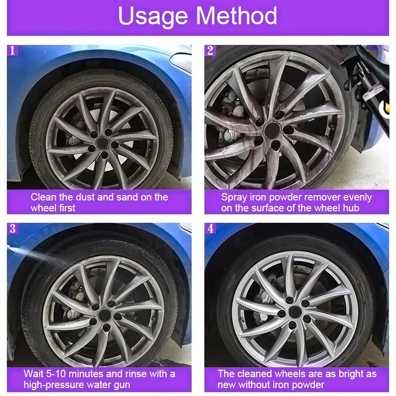 50 ml/100 ml Jant Boya Demir S - Wheel Cleaner Alloy incelemesi ve fiyatı