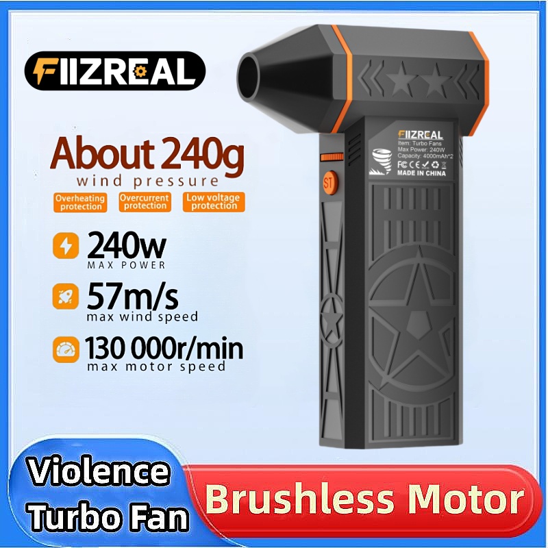 Fiizreal X50 240W Fırçasız Tur - Dryer Car Blower incelemesi ve fiyatı